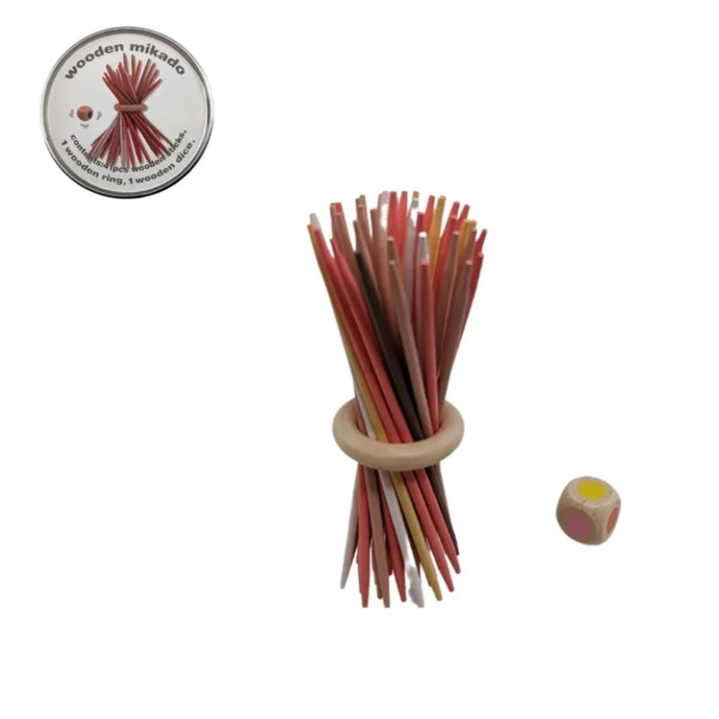 Wooden Pick Up Sticks Game