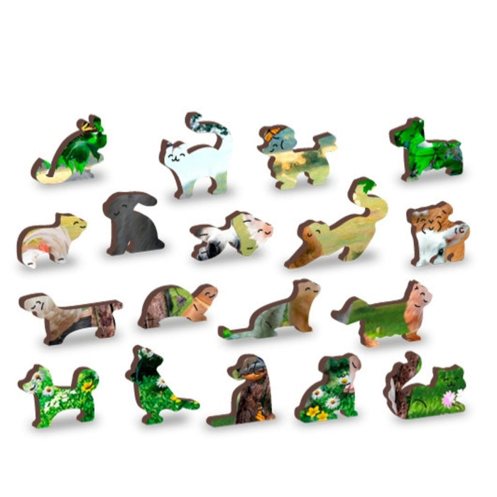 Wooden Jigsaw Puzzle, Farm Animals