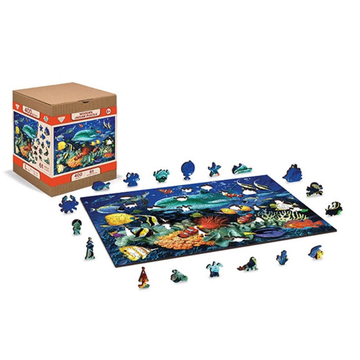 Wooden Jigsaw Puzzle, Underwater Adventures