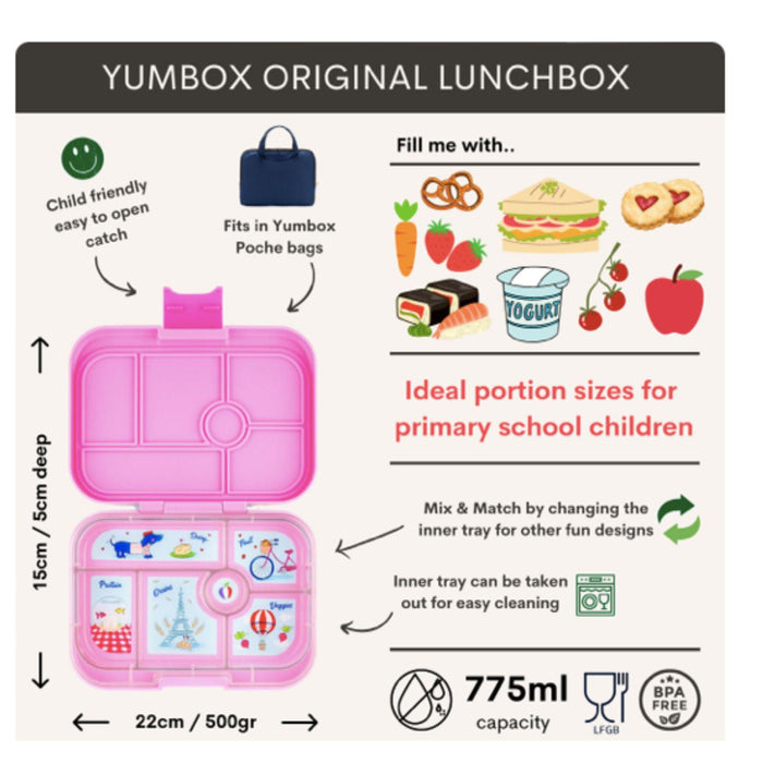 Bento Box - Original 6 Compartments