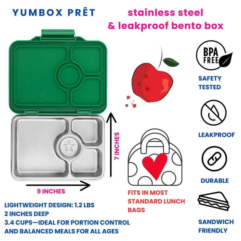 Stainless Steel Leakproof Bento Box - Prêt