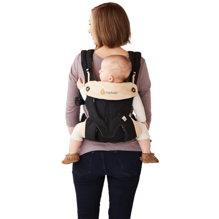 Ergobaby 360 Carrier - Taupe-Lilac-Simply Green Baby