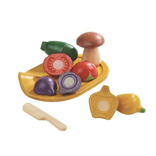 Assorted Vegetable Set-Plan Toys-Simply Green Baby