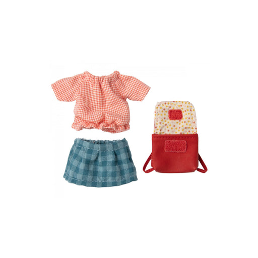 Clothes and Bag, Big Sister Mouse-Maileg-Simply Green Baby