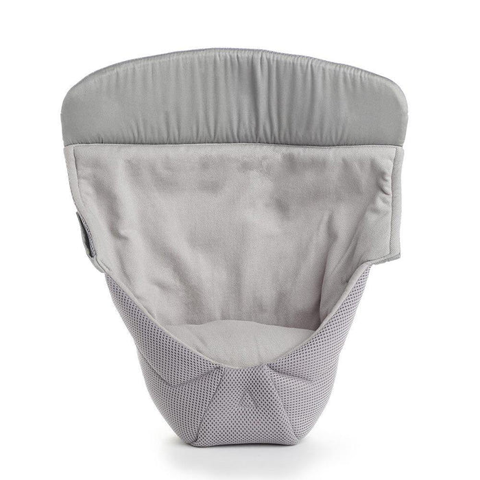 #colour_grey Ergobaby Easy Snug Infant Insert Cool Air Mesh - grey-Simply Green Baby