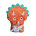 Kids Hooded Towel - Triceratops-Yikes Twins-Simply Green Baby