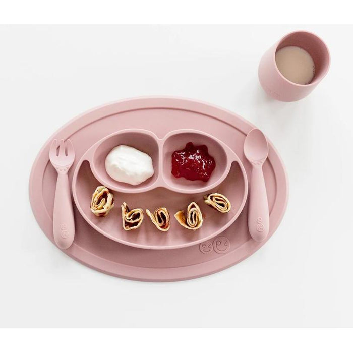 ezpz Mini Feeding Set-Simply Green Baby