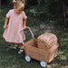 Olli Ella Rattan Strolley-Simply Green Baby