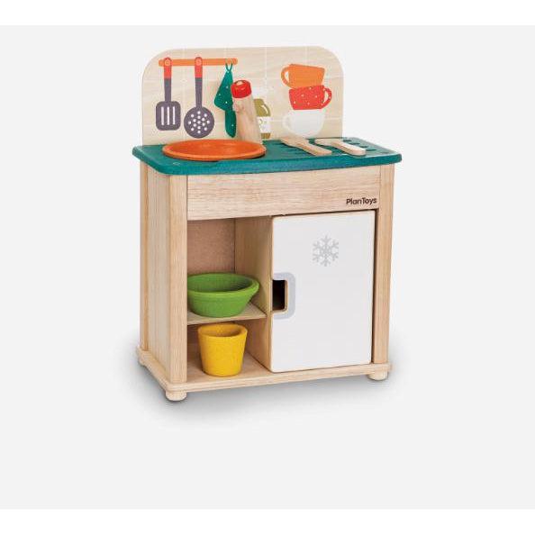 Plan Toys Sink + Fridge-Simply Green Baby