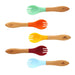 Avanchy Bamboo Baby Fork-Simply Green Baby