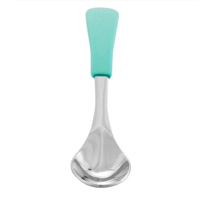 Avanchy Stainless Steel Baby Spoon-Simply Green Baby