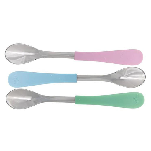 Avanchy Stainless Steel Infant Spoon-Simply Green Baby