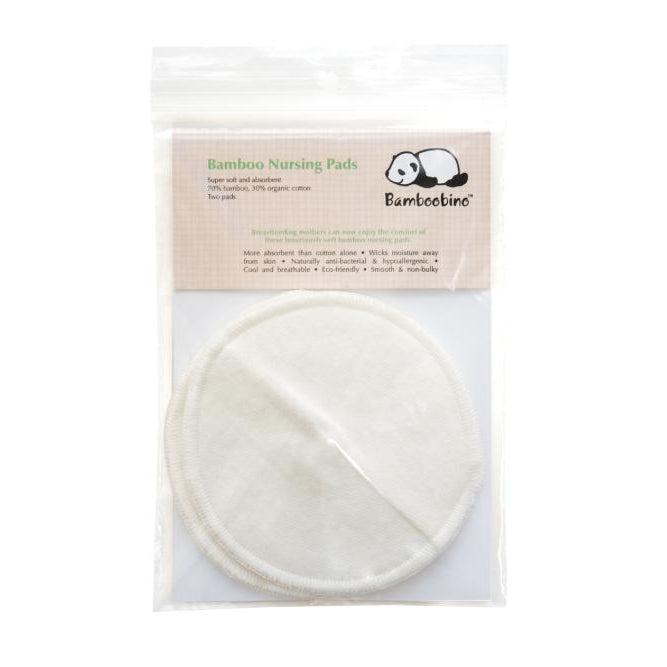 Bamboobino Bamboo Nursing Pads - 1 pair-Simply Green Baby