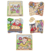 Beleduc Layer Wooden Puzzle - Honey-Simply Green Baby