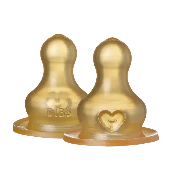 Bibs Bottle Nipple Latex 2 pack-Simply Green Baby