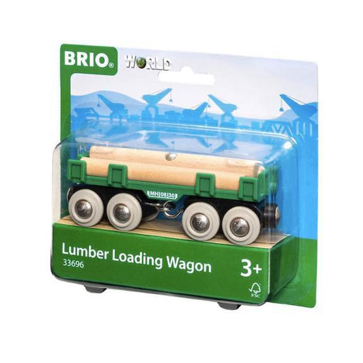 Brio Lumber Loading Wagon-Simply Green Baby