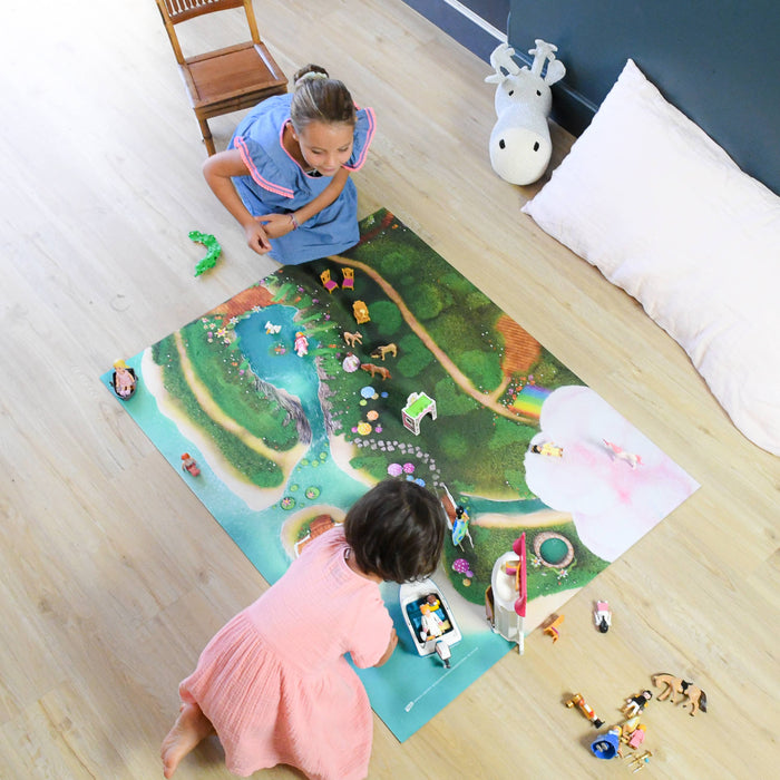 Carpeto Fairy Lagoon Playmat-Simply Green Baby