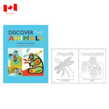 Colouring Book - Discover the Animals-Simply Green Baby