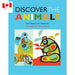 Colouring Book - Discover the Animals-Simply Green Baby