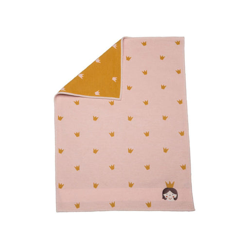 David Fussenegger Lena Organic Baby Flannel Blanket - Princess-Simply Green Baby