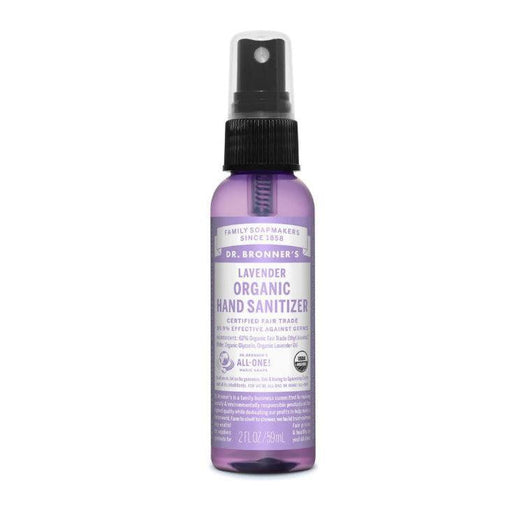 Dr. Bronner's Organic Hand Sanitizing Spray 2 oz - Lavender-Simply Green Baby