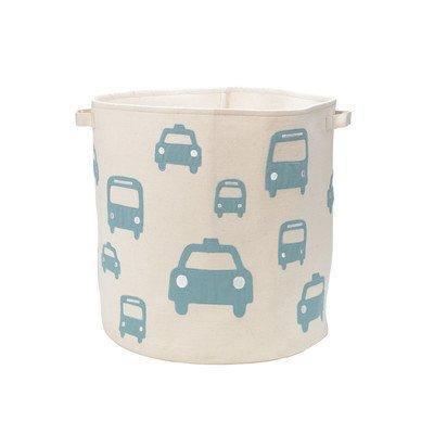 DwellStudio Cotton Storage Bin Small - Transportation-Simply Green Baby