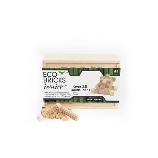 Eco-bricks 24 Piece Bamboo-Simply Green Baby