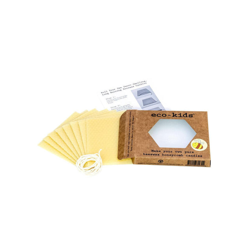 Eco-Kids Beeswax Honeycomb Candle Kit-Simply Green Baby