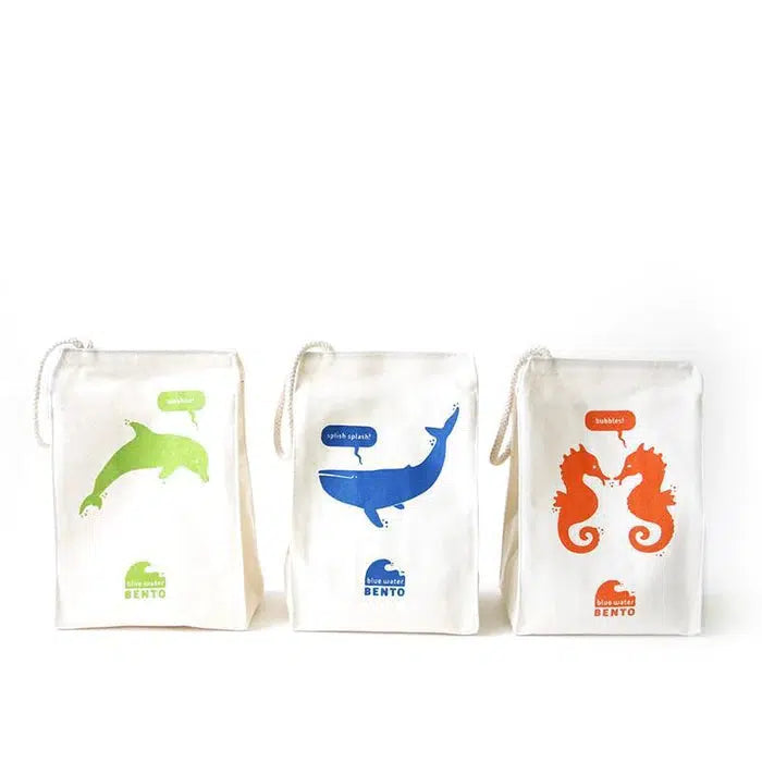 ECOlunchbox Organic Cotton Lunchbag-Simply Green Baby