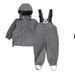 En Fant - Gate Rain Suit Pewter-Simply Green Baby