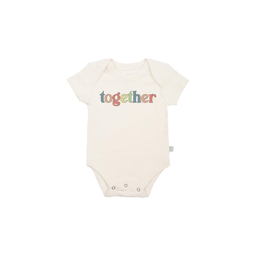 Finn + Emma Organic Bodysuit - Together-Simply Green Baby