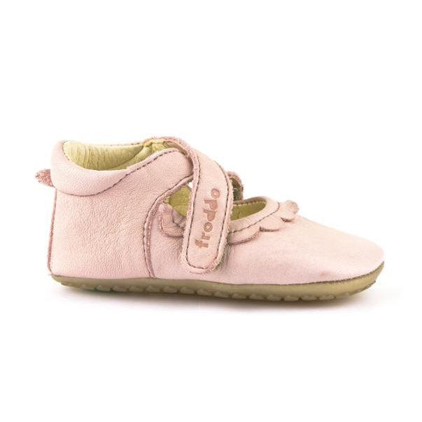 Froddo Mary Jane Pre-Walkers - Pink-Simply Green Baby