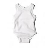 Goat-Milk Organic Onesie - Ribbed Sleeveless White-Simply Green Baby