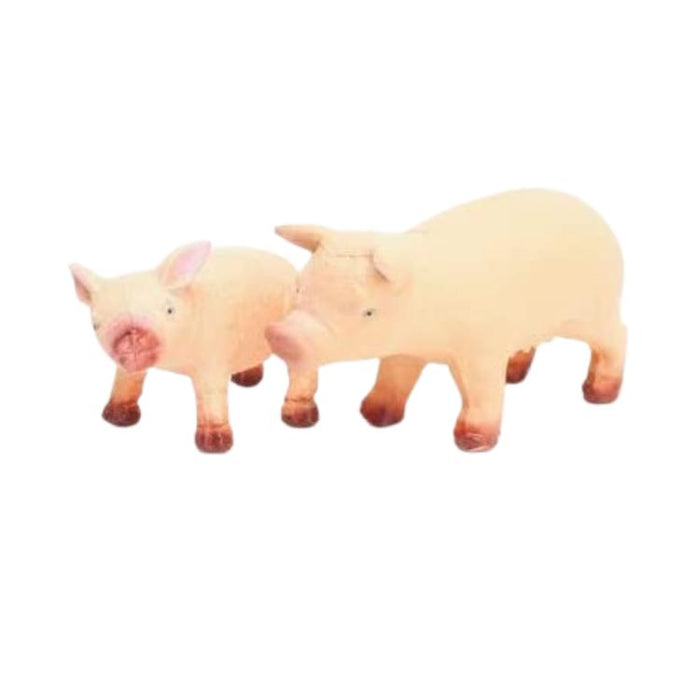 Green Rubber Toys - Farm Animals Collection-Simply Green Baby