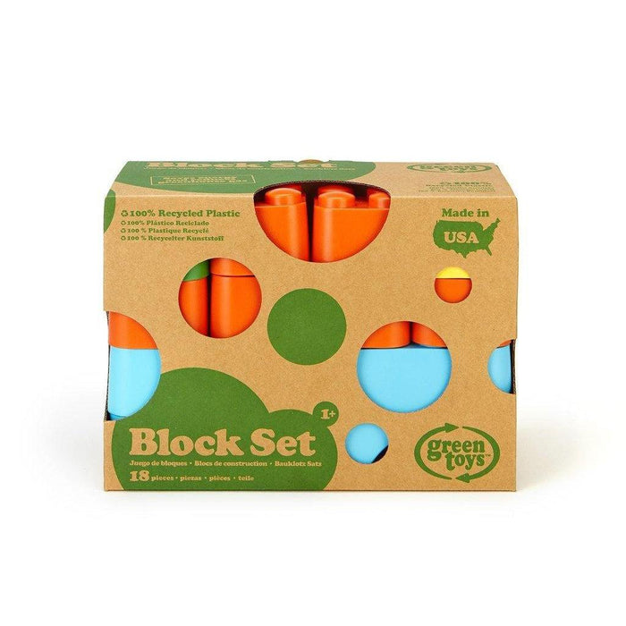 Green Toys - Block Set-Simply Green Baby