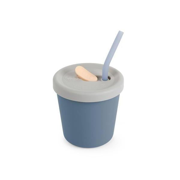 Haakaa Silicone Sippy Straw Cup-Simply Green Baby