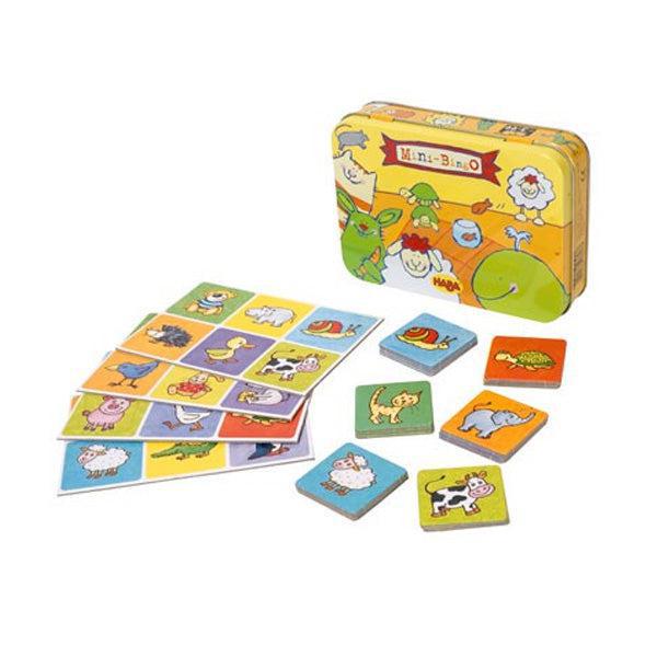 Haba Game - Mini Bingo-Simply Green Baby