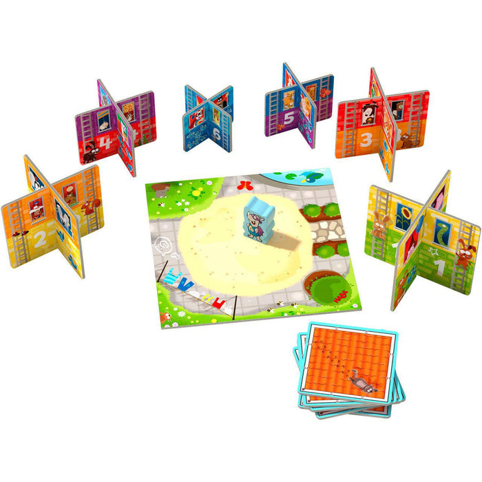 Haba Game - My Very First Fish Game - Rhino Hero Junior-Simply Green Baby