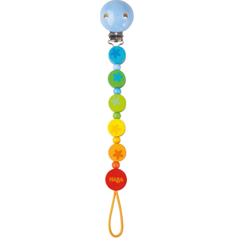 Haba Pacifier Chain - Rainbow-Simply Green Baby