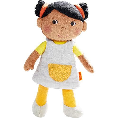 Haba Snug-Up Doll - Jada-Simply Green Baby