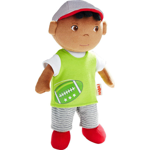 Haba Snug-Up Doll - Mason-Simply Green Baby