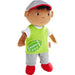 Haba Snug-Up Doll - Mason-Simply Green Baby