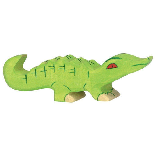 Holztiger - Crocodile, Small-Simply Green Baby