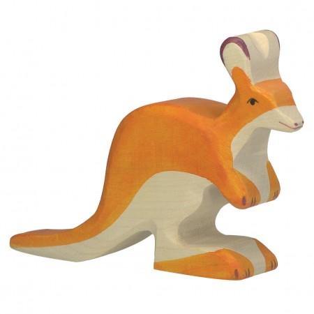 Holztiger - Kangaroo, Small-Simply Green Baby