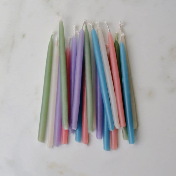 Beeswax Birthday Candles