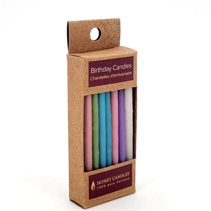 Beeswax Birthday Candles