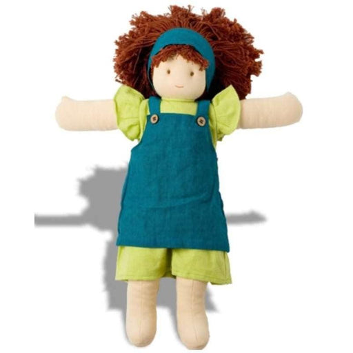 Hoppa Waldorf Doll Large - Manou-Simply Green Baby