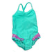 Hula Star Once-Piece Swinsuit, Mermaid Scallops-Simply Green Baby