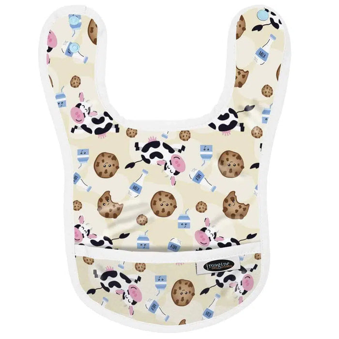 Imagine Waterproof Bib-Simply Green Baby