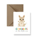 Impaper Co Greeting Card - New Baby-Simply Green Baby